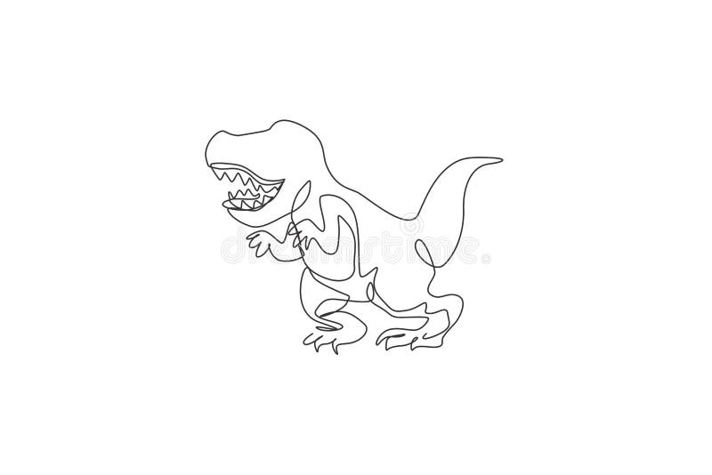 dinossauro tiranossauro t rex ícone ilustração de cor preta estilo simples  imagem simples 5199440 Vetor no Vecteezy