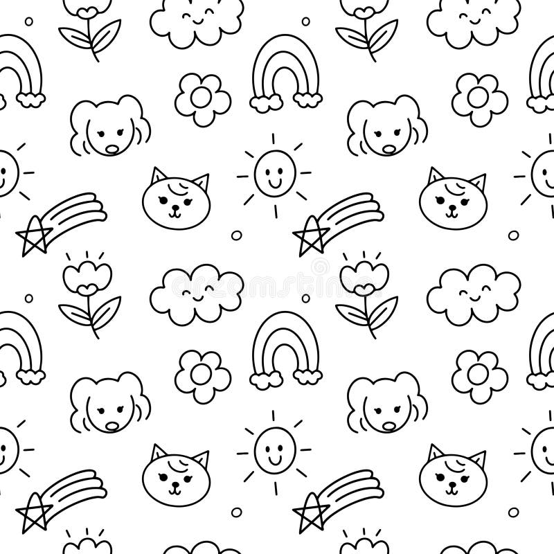 Fundo Papel De Parede Do Telefone De Mão Da Flor Kawaii Papel de