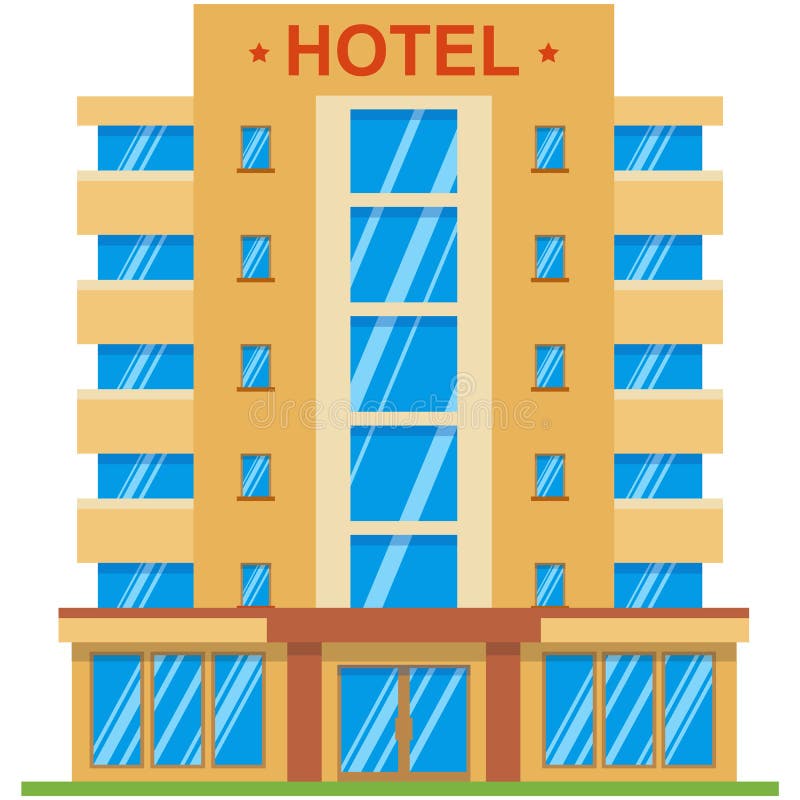 Ícones Do Vetor Do Hotel Ajustados Ilustração do Vetor - Ilustração de  sinal, logotipo: 114466644