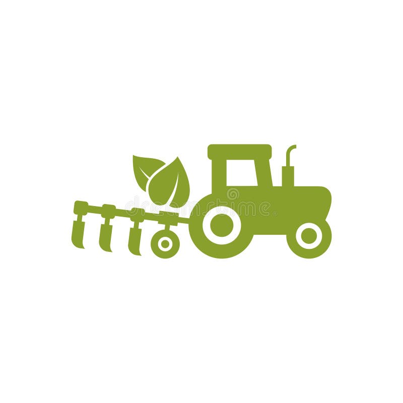 Desenho Do Logotipo Da Agricultura De Tratores Isolado Em Fundo Branco  Ilustração do Vetor - Ilustração de superior, produto: 255655652