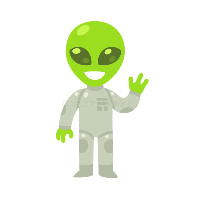 Modo De Espaço De Personagem De Desenho Animado Alienígena Verde PNG ,  Estrangeiro, Espaço, Verde PNG Imagem para download gratuito