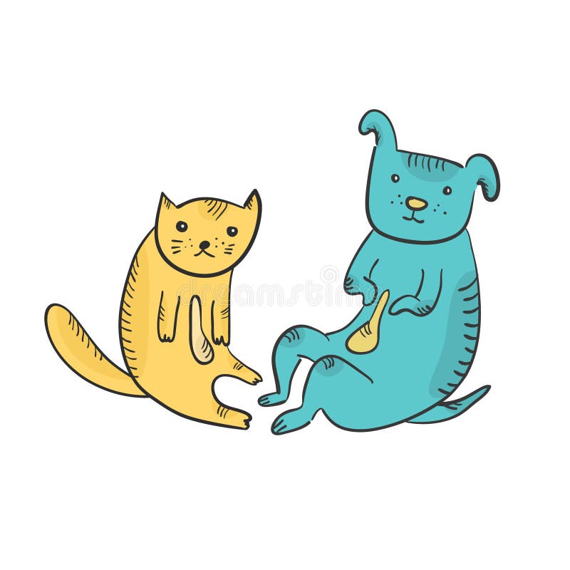 Cabeça de gato bonito logotipo dos desenhos animados cabeça de gato Bom  para produtos relacionados ao cuidado do gato V3