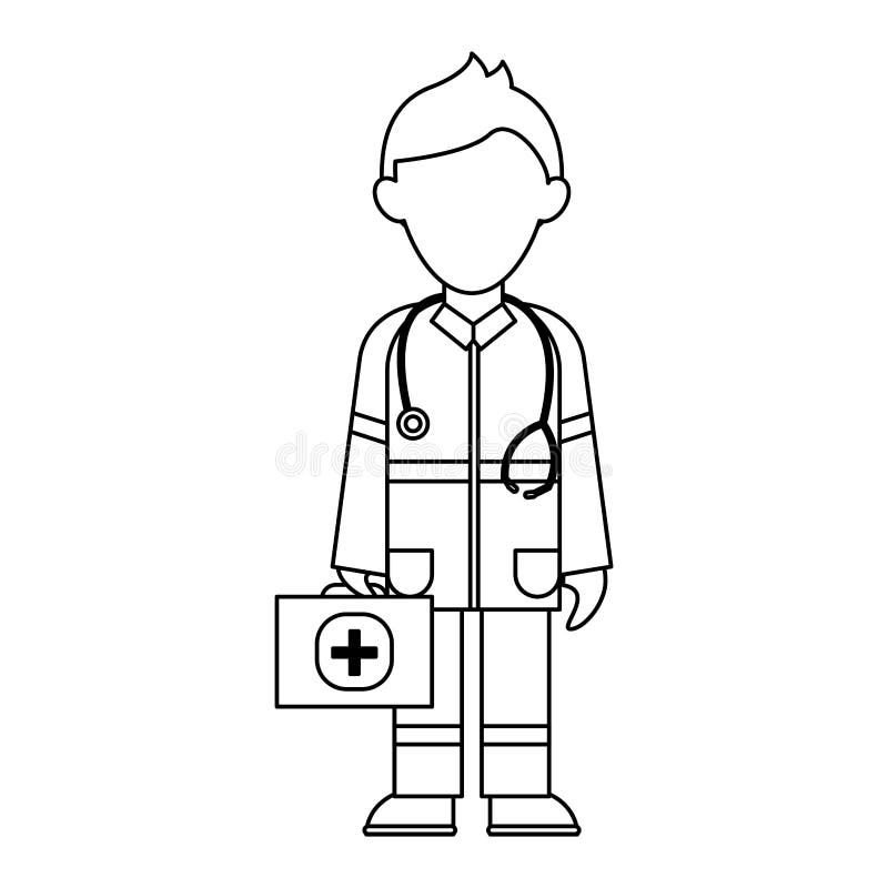 Médico Médico Especialista Perfil Médico-geral Desenho Animado Avatar  Ilustração do Vetor - Ilustração de profissional, branco: 224793347