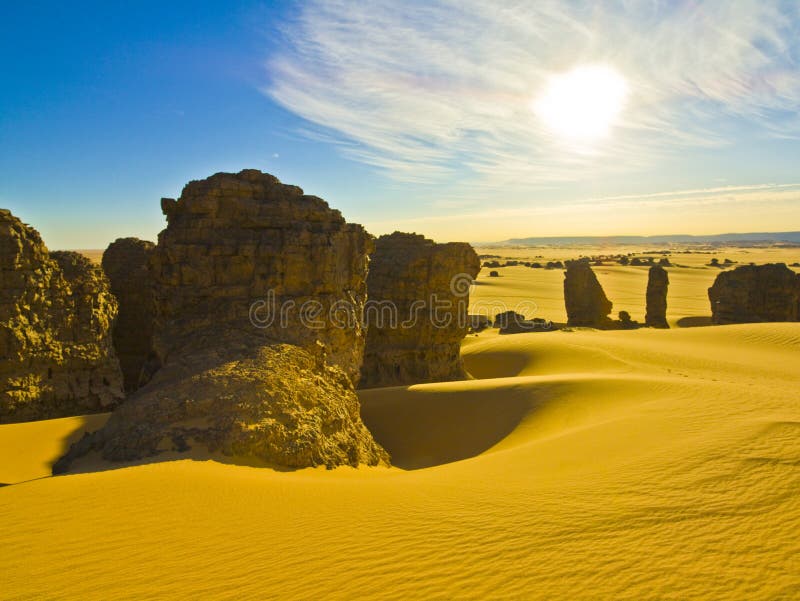 Desierto en argelino.