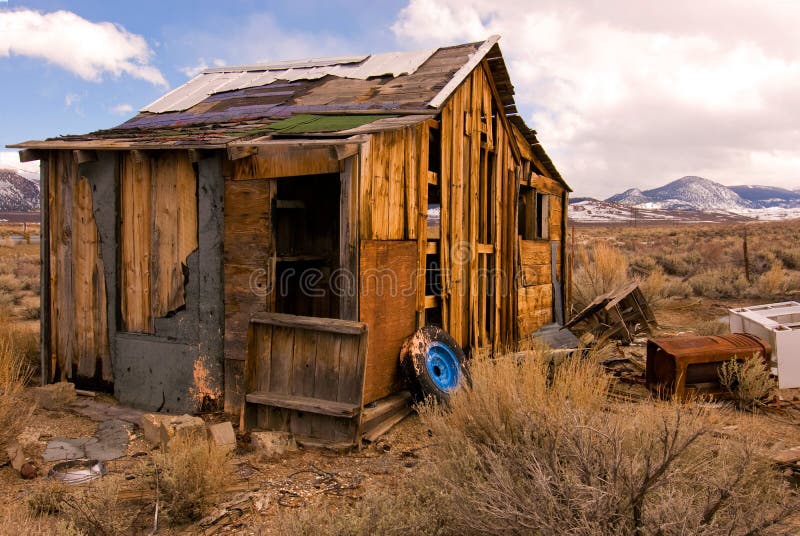 Desert Abandoned Home stock photo. Image of vintage ...
