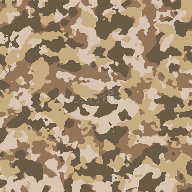 Desert Camouflage. Military Camouflage Stock Illustration ...