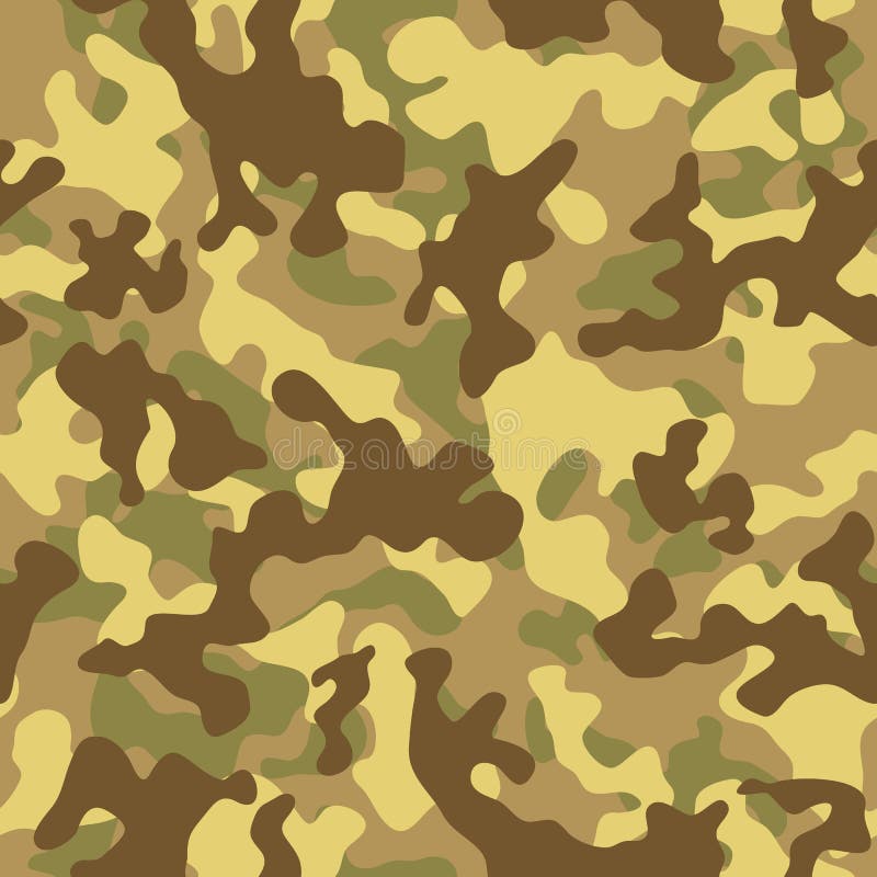 Desert Camouflage Seamless Pattern royalty free illustration Desert Camouflage Seamless Pattern royalty free illustration