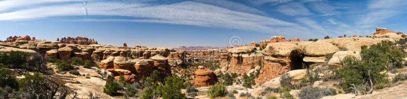 Desert Canyon Landscape in American Southwest