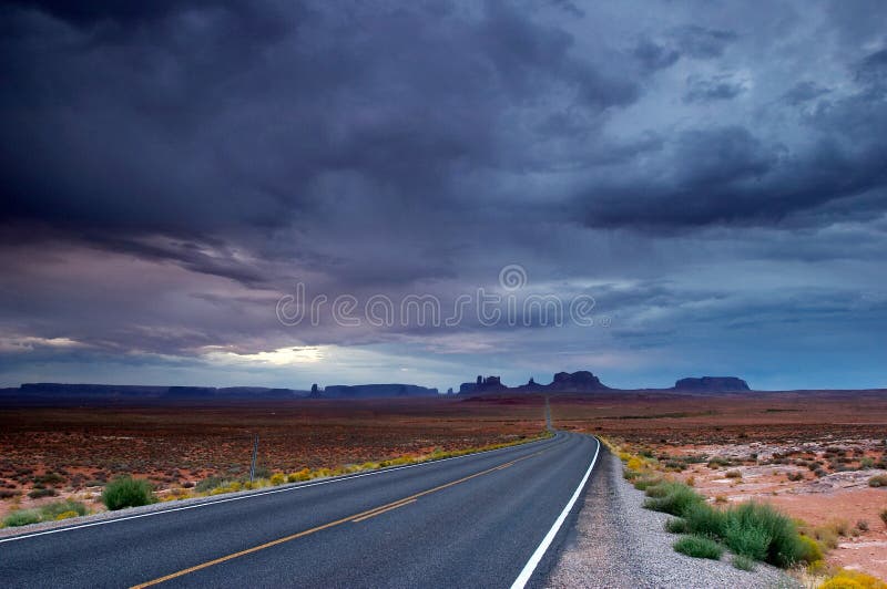 Desert cloudscape