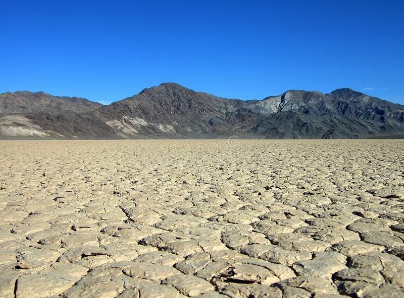Desert Dry Lake royalty free stock photography