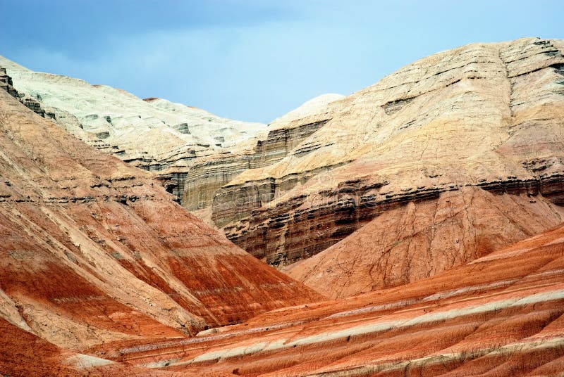 Desert mountains in Kazakhstan