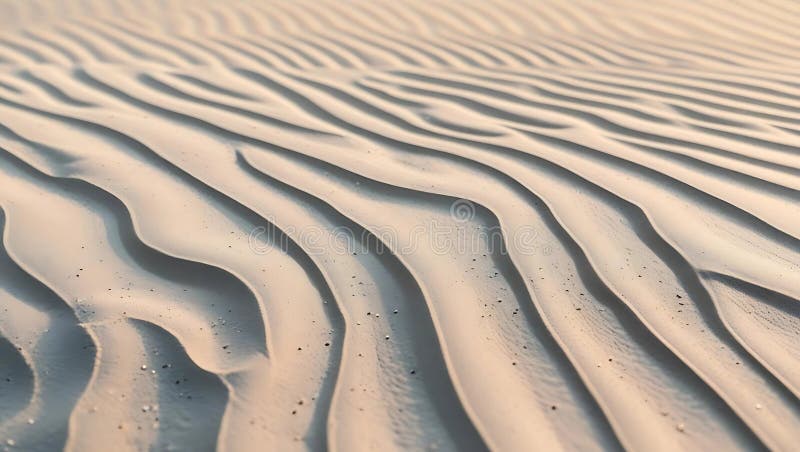 Desert sand ripple texture patterns