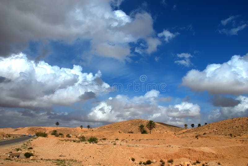 Desert Scenery With Beautiful Sky Stock Image Image of Desert Scenery With Beautiful Sky Stock Image Image of