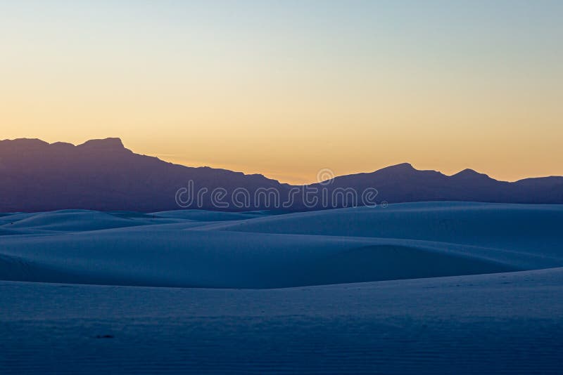 A Desert Sunset stock image A Desert Sunset stock image