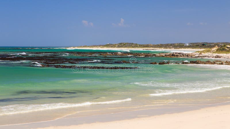 Deserted beach - Pearly beach - South Africa stock photos Deserted beach - Pearly beach - South Africa stock photos