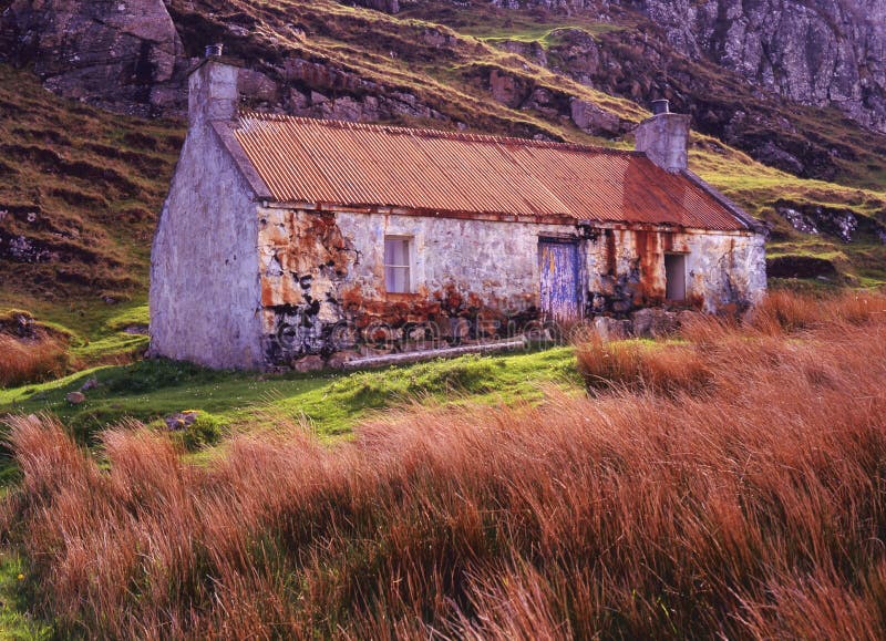 Abandoned Croft, Drumbeg, Scotland Stock Images Image 23315754