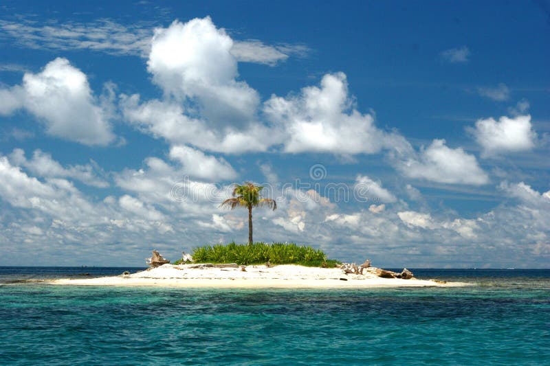 Deserted Tropical Island