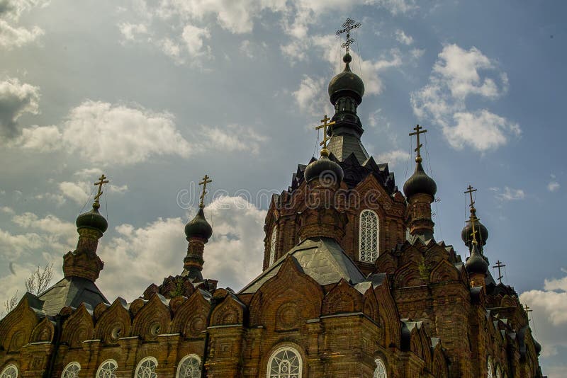 Deserti di Kazan Amvrosievsky (al convento di shamordino nella regione di Kaluga di Russia fotografie stock libere da diritti Deserti di Kazan Amvrosievsky (al convento di shamordino nella regione di Kaluga di Russia fotografie stock libere da diritti