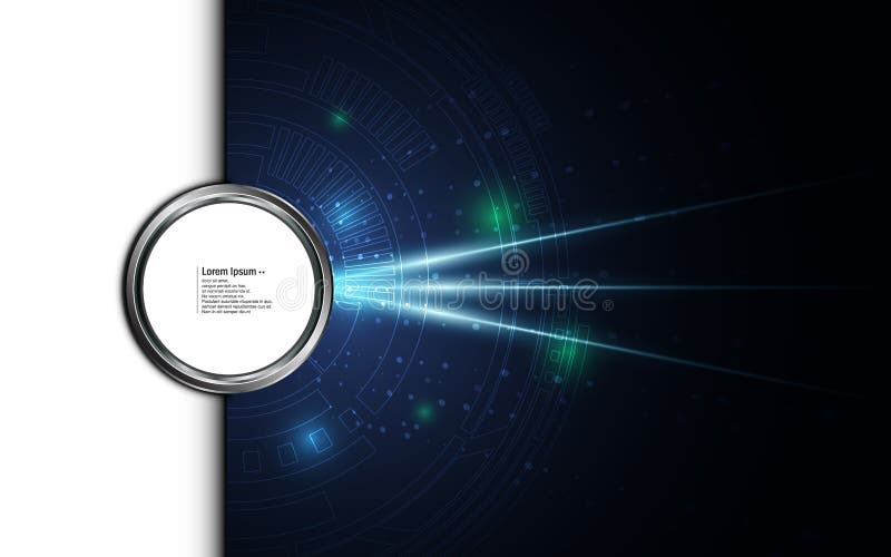 Design abstract al conceptului de tehnologie a fundalului - inovație dinamică vector illustration