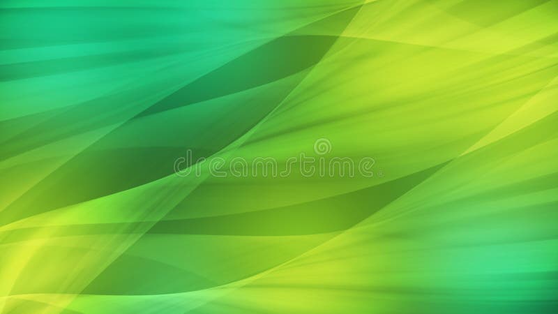 Design abstract de fundal pentru design, undă netedă și lumină verde royalty free illustration