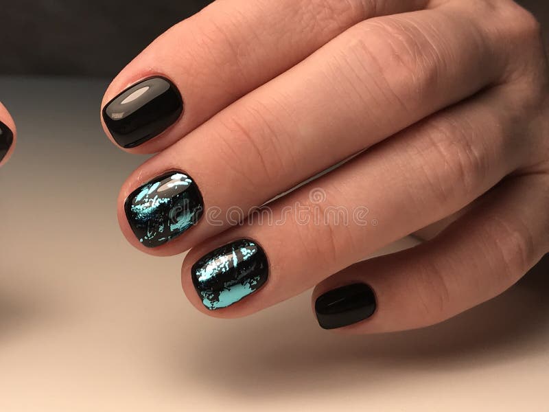 36 Amazing Black Halloween Nails Designs that are Insanely Cute - Actually  Arielle