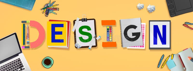 Design Creative Ideas Planning Creativity Concept stock photography