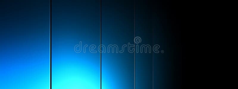 Design cu benzi gradient de lumină verticale albastre stock illustration