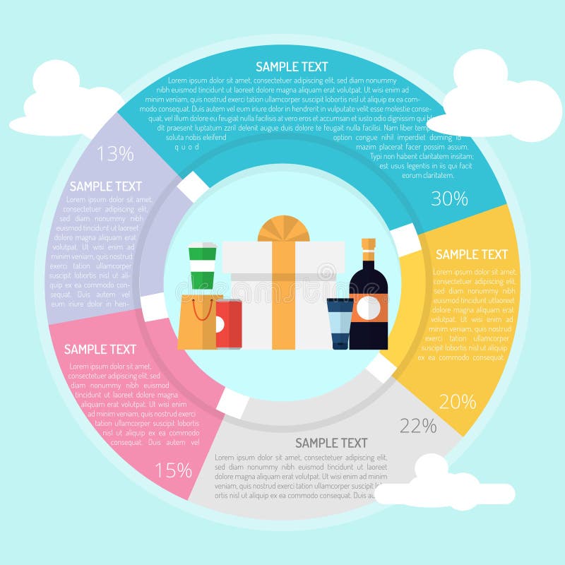 Design d'emballage Infographic illustration de vecteur Design d'emballage Infographic illustration de vecteur