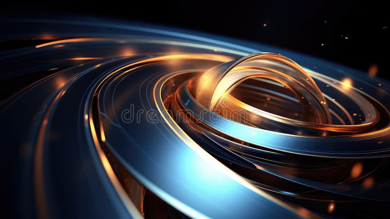 Design data swirl royalty free illustration