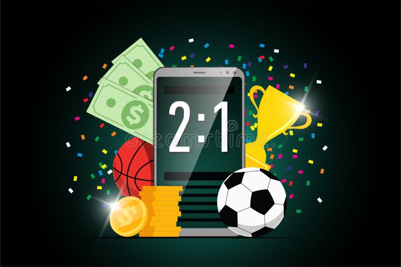 Vetores de Futebol Móvel Jogo De Apostas Desportivas Online Jogo De Futebol  Online Com Aplicativo Móvel Ao Vivo Campo De Futebol Na Tela Do Smartphone  E Na Bola Venda De Bilhetes Online