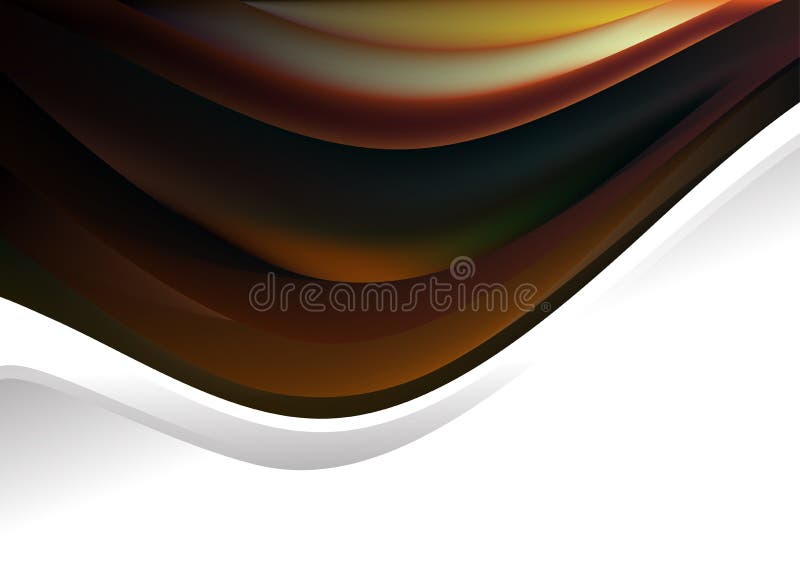 Design de fundal multicolor linie maro stock illustration