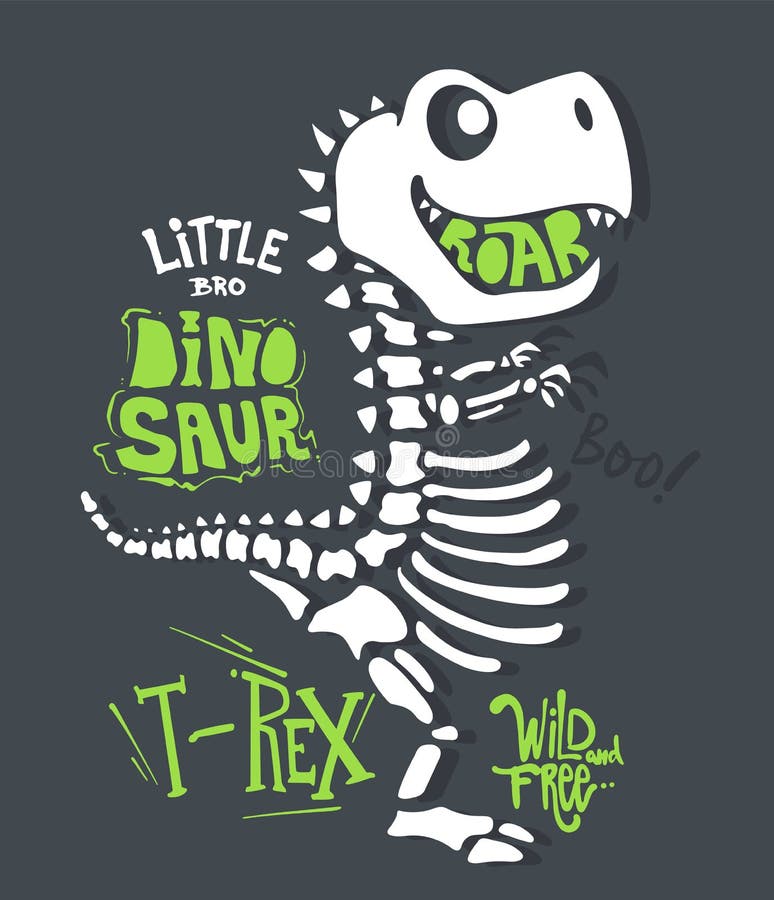 Dinossauro Legal, Dino Ouvindo Música Mascote De Desenho Para Crianças,  Roupas Para Crianças Ilustração Fácil Para Camiseta Ilustração do Vetor -  Ilustração de roupa, têxtil: 154114318