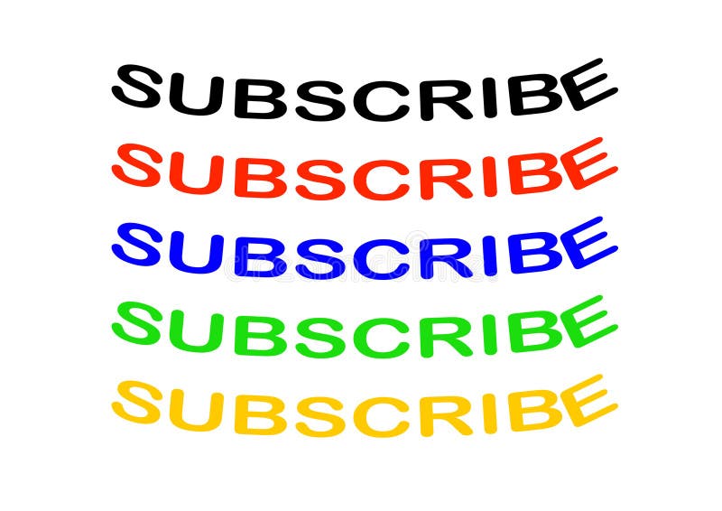 Design de Texto Gráfico – Tipografia Vetorial Moderna ilustração stock