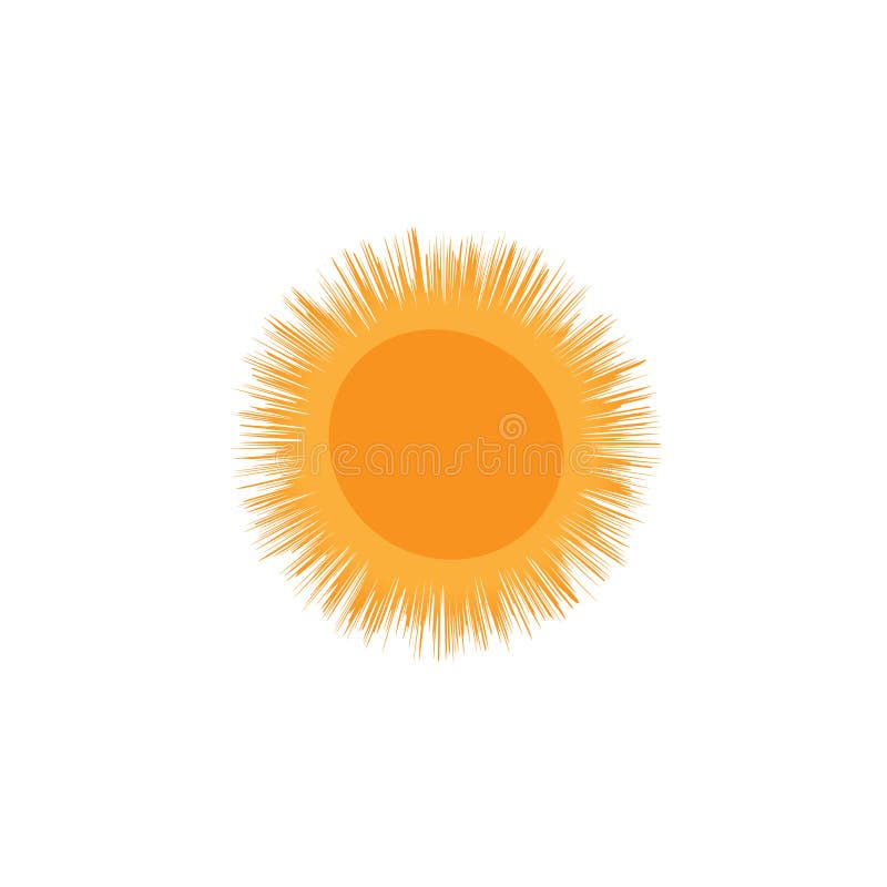 Design des Sonnenlogos Kollektion von Sonnensymbolen