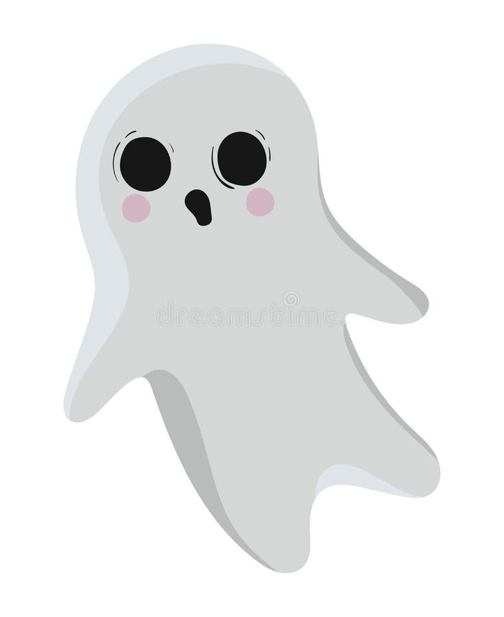 Design De Desenho Animado Fantasma, Halloween Feriado Horror Assustador  Celebração Outono Escuro E Festa Tema Ilustração Vetorial Royalty Free SVG,  Cliparts, Vetores, e Ilustrações Stock. Image 135327136