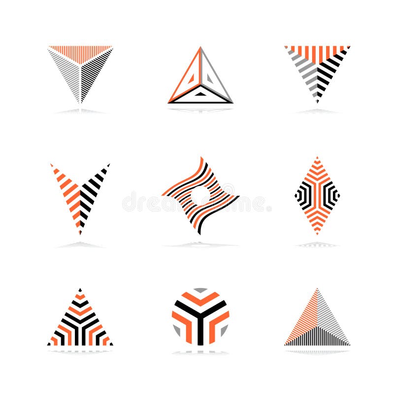 Orangeredblack Background. Stock Vector Illustration of gale, storm