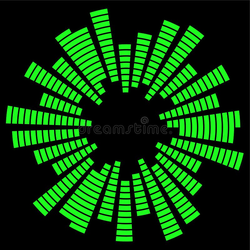 Design f?r symbol f?r symbol f?r vektor f?r cirkel f?r solid v?g f?r utj?mnaremusik Isolerad utj?mnaresymbol royaltyfri illustrationer Design f?r symbol f?r symbol f?r vektor f?r cirkel f?r solid v?g f?r utj?mnaremusik Isolerad utj?mnaresymbol royaltyfri illustrationer