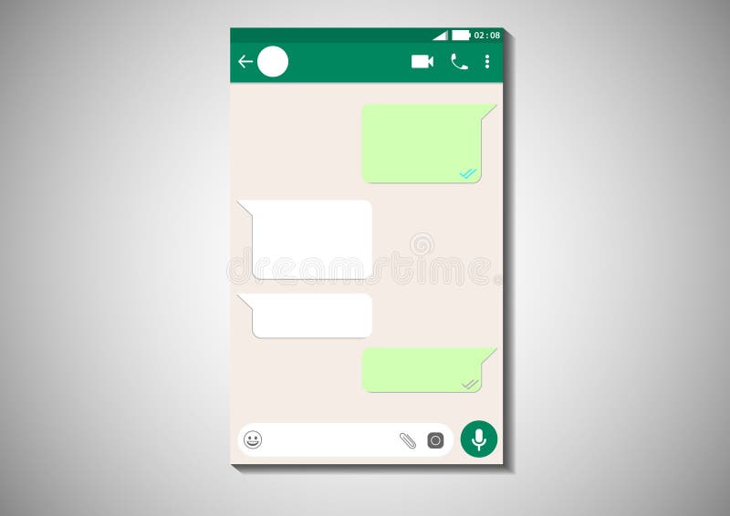 Frame whatsapp messenger stock vector. Illustration of instant 103751107