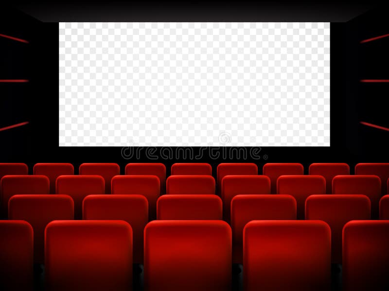 Design för affisch för filmbiopremiär med den vita skärmen vektor vektor illustrationer Design för affisch för filmbiopremiär med den vita skärmen vektor vektor illustrationer