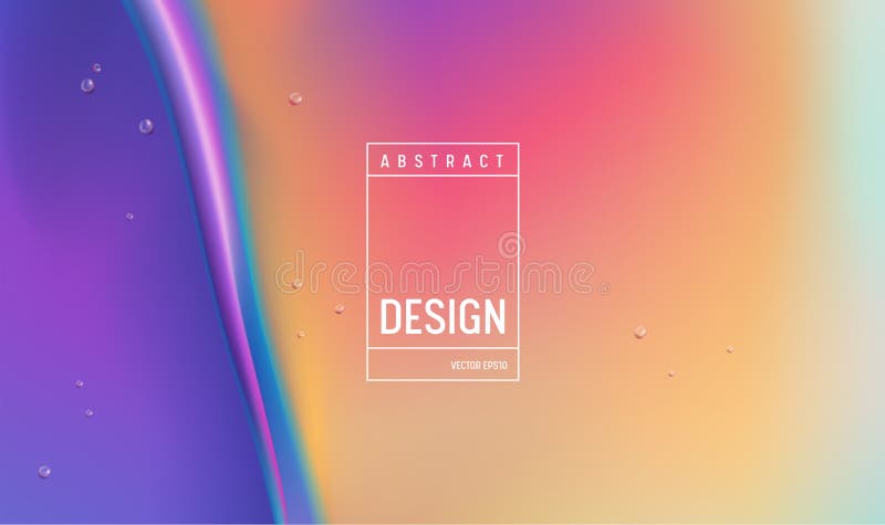 Design för bakgrund för färg för vätskelutning Fluid futuristisk minsta affisch eller landningsida Moderiktig illustration stock illustrationer Design för bakgrund för färg för vätskelutning Fluid futuristisk minsta affisch eller landningsida Moderiktig illustration stock illustrationer