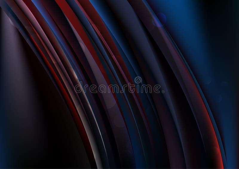 Design för blå digital bakgrundsvektor stock illustrationer