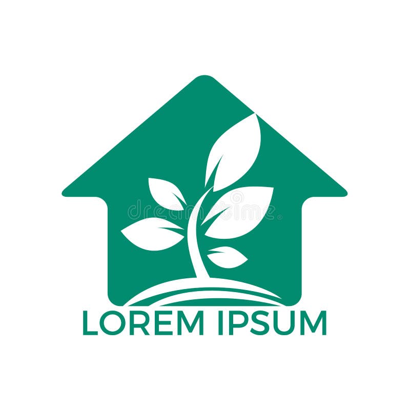 Design för logo för trädhus Minsta företag och affär för logo för trädhus stock illustrationer Design för logo för trädhus Minsta företag och affär för logo för trädhus stock illustrationer