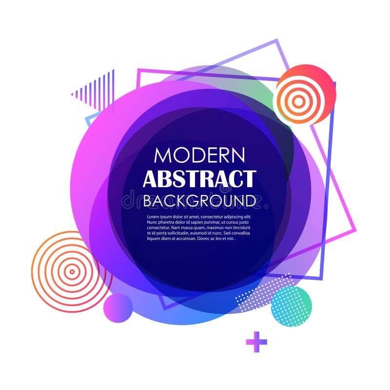 Design geometric al gradientului purpuriu abstract și fundal royalty free illustration