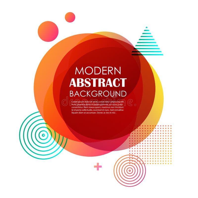 Design geometric al gradientului roșu abstract și fundal. u ln vector illustration