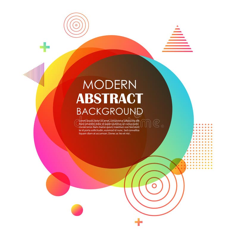 Design geometric al gradientului roșu abstract și fundal. u ln stock illustration