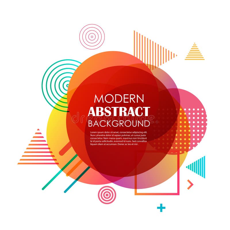 Design geometric al gradientului roșu abstract și fundal. u ln vector illustration