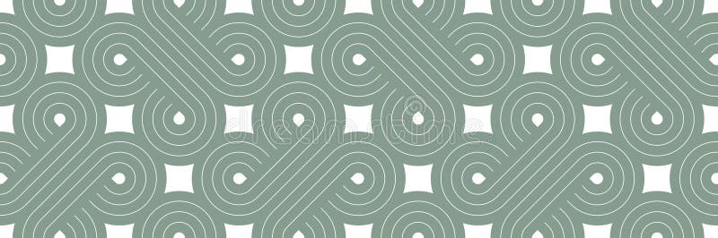 Design geometric al vectorului de tipar fără probleme. royalty free illustration