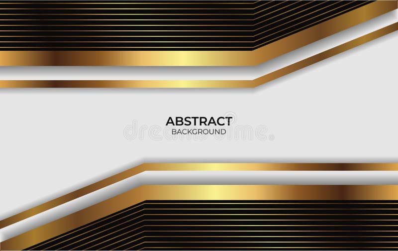 Design Line Gold and White Luxury Background Stock Vector - Illustration of  minimal, minimalistic: 206771384