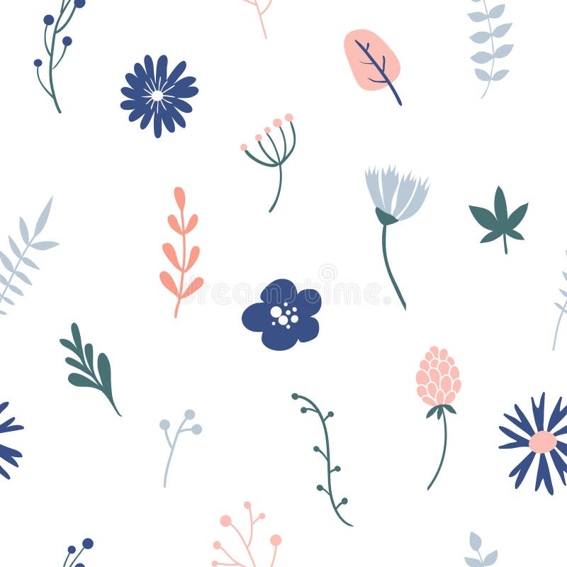 Design grafic cu aspect simplu minimalist, fără sudură, cu aspect de floare royalty free illustration