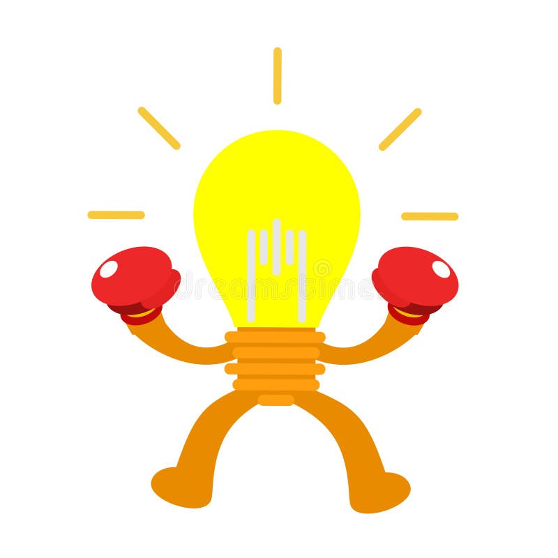 Design grafic cu design plat al dispozitivului de comandă pentru lămpi cu ilustrație vectorială royalty free illustration